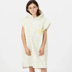 Poncho de plage enfant 4 à 12 ans - After Essentials - Surf Stripes
