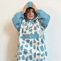Poncho de pluie - Poule Party - Icy Blue