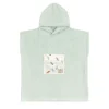 Poncho éponge enfant - Terry - Lassig - Vert écume - Surf