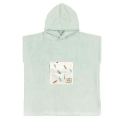 Poncho éponge enfant - Terry - Lassig - Vert écume - Surf