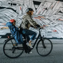 Poncho pour siège vélo enfant - Rainette - Jaune