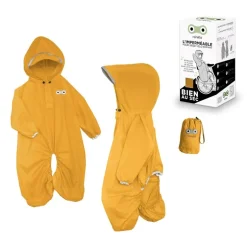 Poncho pour siège vélo enfant - Rainette - Jaune