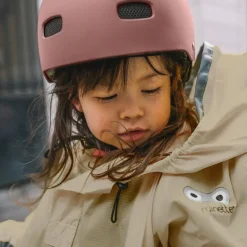 Poncho pour siège vélo enfant - Rainette - Vegan - Beige