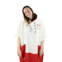 Poncho surf Adulte - All-in - Welcome Red