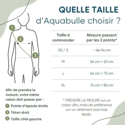 Porte-bébé aquatique Aquabulle - Néobulle - Prune