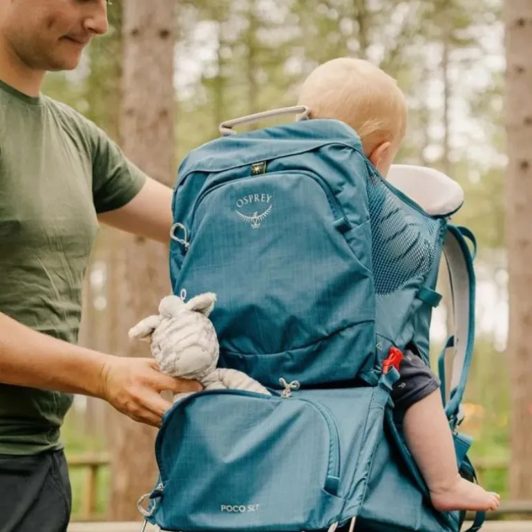 Porte-bébé de randonnée Poco SLT - Osprey - Deep Peyto