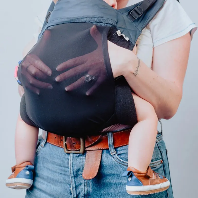Porte-bébé onbuhimo Onsen - MeroMero - Navy Blue