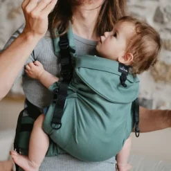 Porte bébé préformé Néo Plus V3 - Néobulle - Eucalyptus