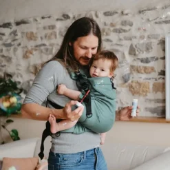 Porte bébé préformé Néo Plus V3 - Néobulle - Eucalyptus