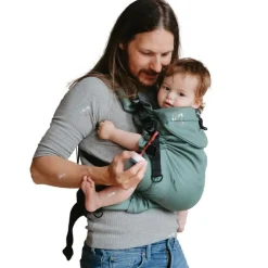Porte bébé préformé Néo Plus V3 - Néobulle - Eucalyptus