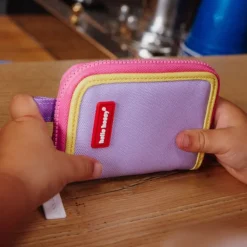 Portefeuille Hello Hossy - Mini Mauve