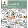 Poster coloriage - Dinoworld - Pirouette Cacahouète