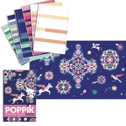 Poster Constellations - 1000 stickers - Poppik