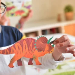 Poster Discovery Poppik et 32 stickers - Dinosaures