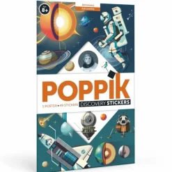 Poster Discovery Poppik et 49 stickers - Astronomie