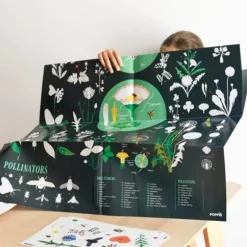 Poster Discovery Poppik et 72 stickers - Botanique