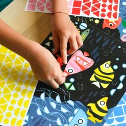 Poster Panorama Poppik et 750 gommettes - Aquarium
