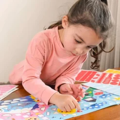 Poster Panorama Poppik et 520 gommettes - Les Saisons