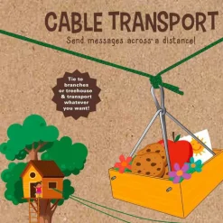 Poulie et cable mini-tyrolienne - Huckleberry