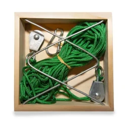 Poulie et cable mini-tyrolienne - Huckleberry