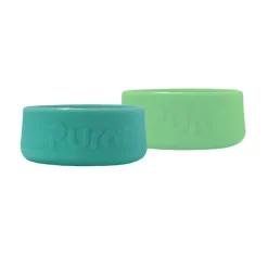Protection pour biberon Pura - Moss et Menthe