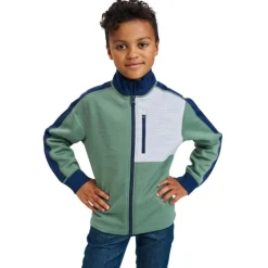 Pull en laine merinos enfant Merin - Reima - Green Clay