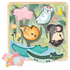 Puzzle d'encastrement Jungle - Vilac