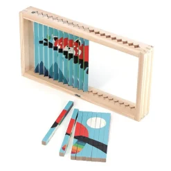 Puzzle 4 dimensions Les animaux - Vilac