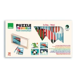 Puzzle 4 dimensions Les animaux - Vilac