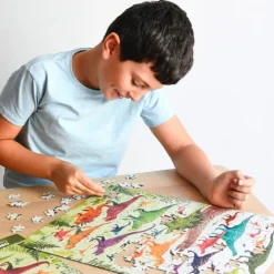 Puzzle éducatif Poppik - Les dinosaures - 280 pièces