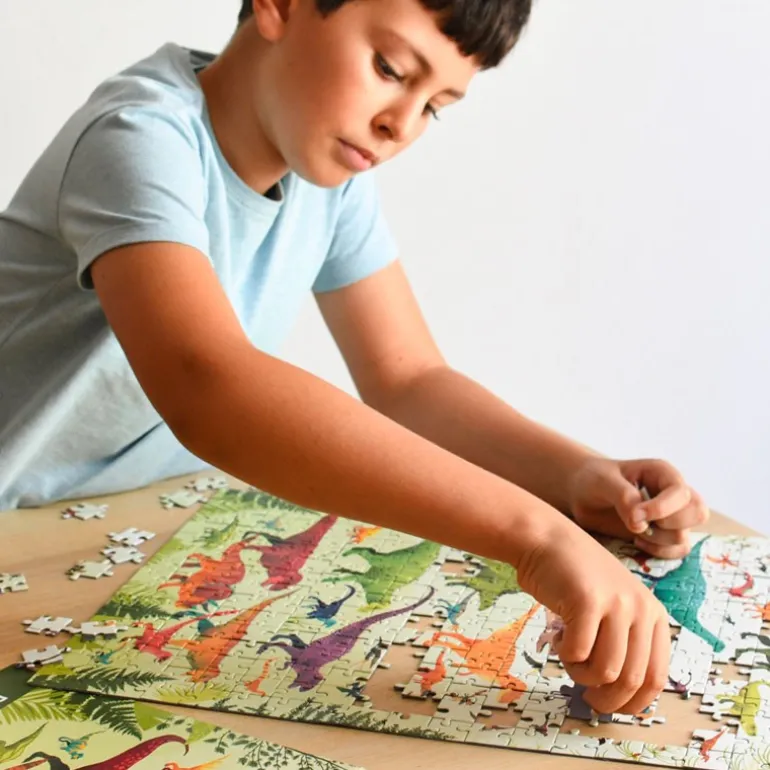 Puzzle éducatif Poppik - Les dinosaures - 280 pièces