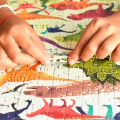 Puzzle éducatif Poppik - Les dinosaures - 280 pièces