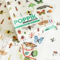 Puzzle éducatif Poppik - Les insectes - 500 pièces