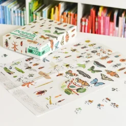 Puzzle éducatif Poppik - Les insectes - 500 pièces