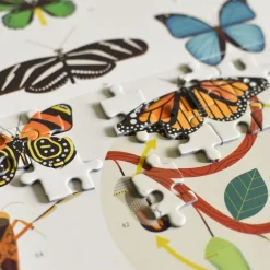 Puzzle éducatif Poppik - Les insectes - 500 pièces