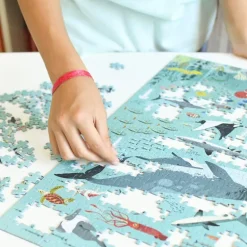 Puzzle éducatif Poppik - Les océans - 500 pièces