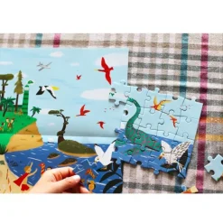 Puzzles Go Back in time - Dinosaures - Pirouette Cacahouète