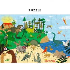 Puzzles Go Back in time - Dinosaures - Pirouette Cacahouète
