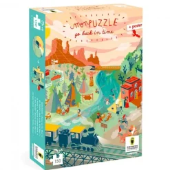 Puzzles Go Back in time - Far west - Pirouette Cacahouète