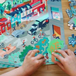 Puzzles Go Back in time - Far west - Pirouette Cacahouète