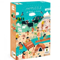 Puzzles Go Back in time - Nature Préhistoire - Pirouette Cacahouète