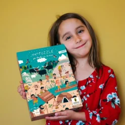 Puzzles Go Back in time - Nature Préhistoire - Pirouette Cacahouète