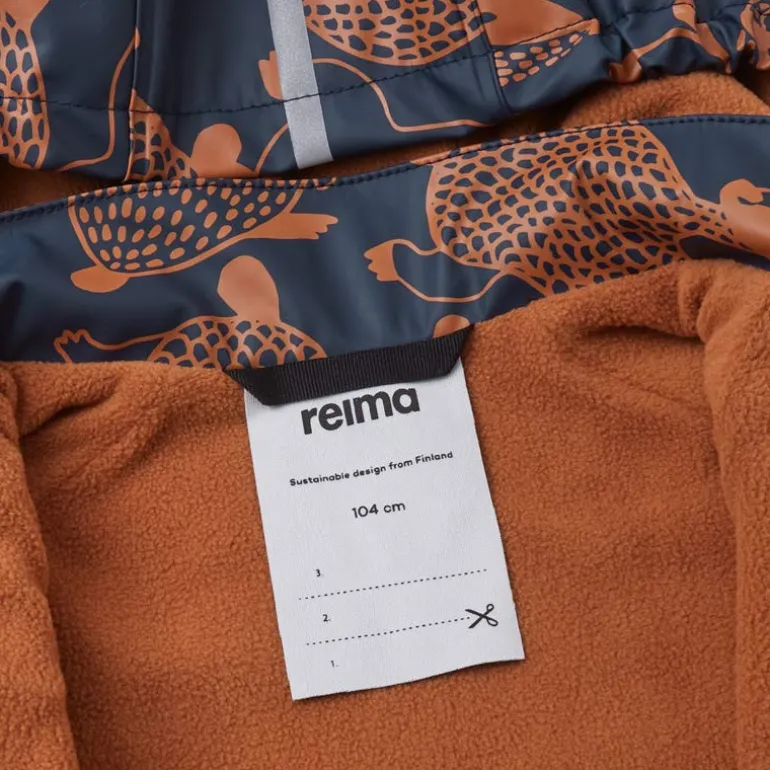 Raincoat Koski - 100% waterproof et doublé polaire - Reima - Navy