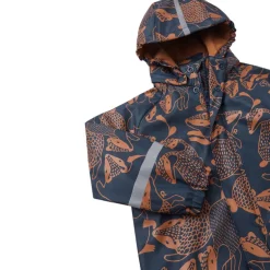 Raincoat Koski - 100% waterproof et doublé polaire - Reima - Navy