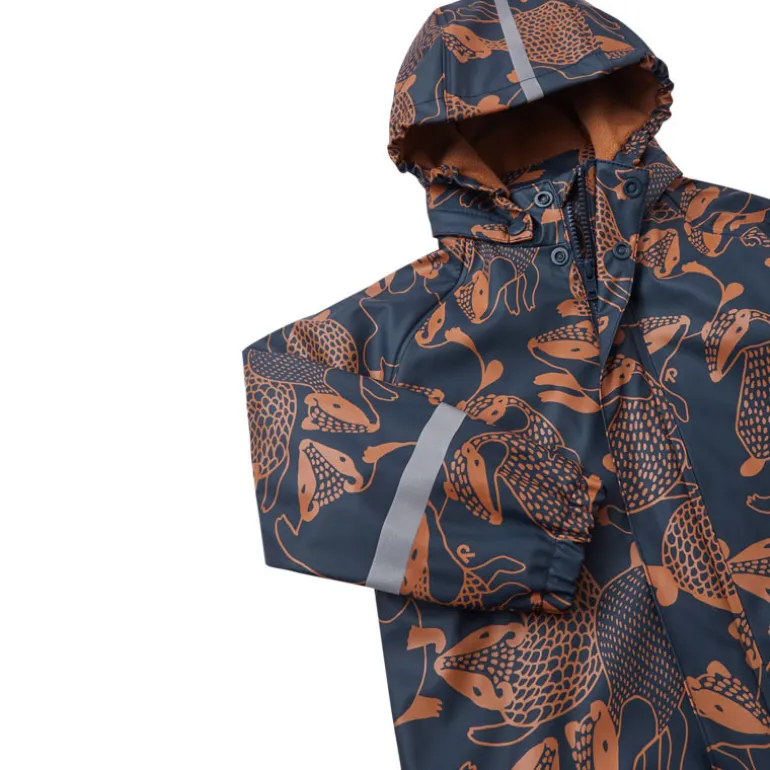 Raincoat Koski - 100% waterproof et doublé polaire - Reima - Navy