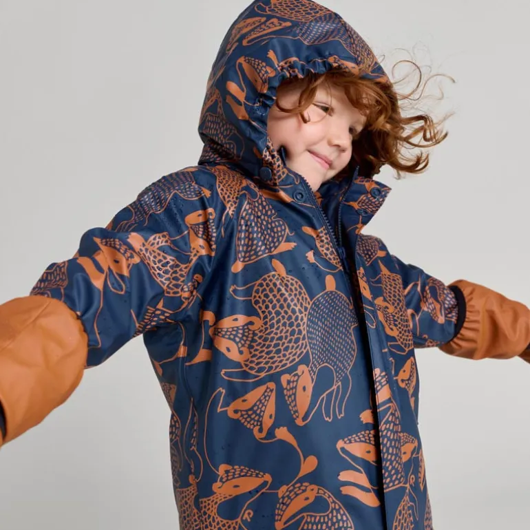 Raincoat Koski - 100% waterproof et doublé polaire - Reima - Navy
