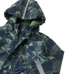 Raincoat Koski - 100% waterproof et doublé polaire - Reima - Navy