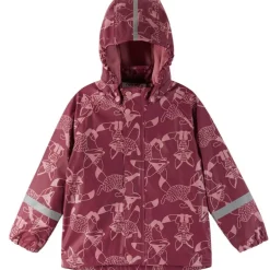 Raincoat Koski - 100% waterproof et doublé polaire - Reima - Jam Red
