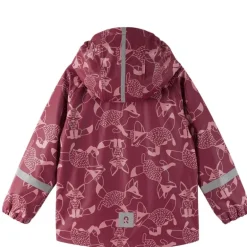 Raincoat Koski - 100% waterproof et doublé polaire - Reima - Jam Red