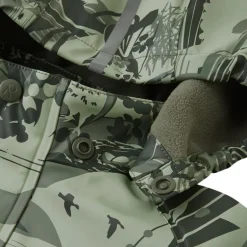 Raincoat Koski - 100% waterproof et doublé polaire - Reima - Greyish Green